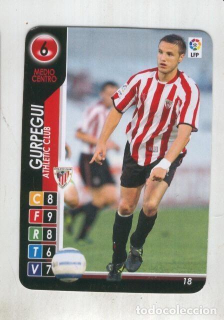 Collectionnisme sportif: Derby Total 2004-2005: Atletic Club numero 06: Gurpegui - Varios