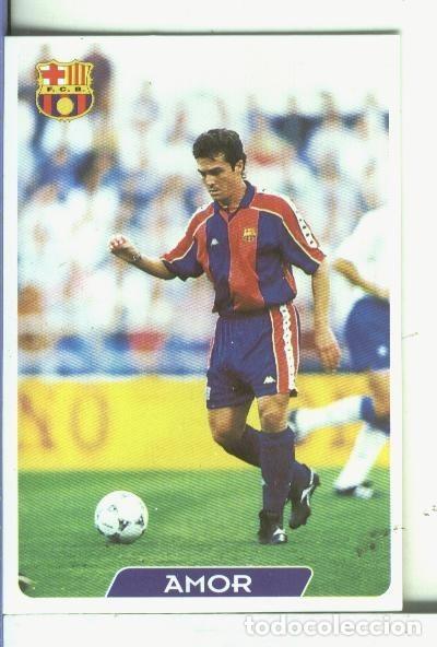 Collectionnisme sportif: Cromos: Super Futbol liga 96: F.C.Barcelona: Amor - Varios