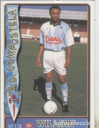 Coleccionismo deportivo: Cromos: Liga 1996/1997: S.D.Compostela: Willian - Varios