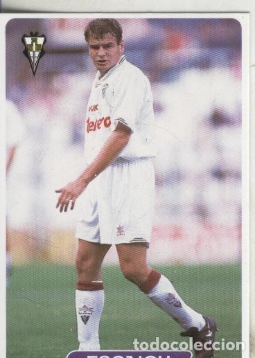Colecionismo desportivo: Cromos: Las fichas de la liga 95/96-Albacete: Escaich - Varios