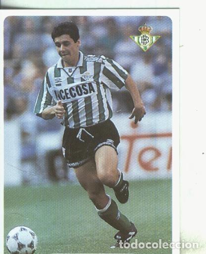 Colecionismo desportivo: Cromos: Las fichas de la liga 95/96-Betis: Josete - Varios