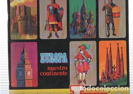 Colecionismo desportivo: Album de cromos: Europa nuestro continente (el album esta vacio, no tiene ningun cromo) - varios