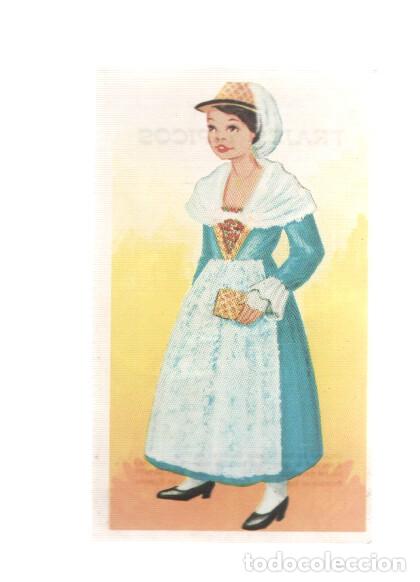 Colecionismo desportivo: Cromos: Trajes tipicos de todo el mundo numero 204: Suiza - Varios