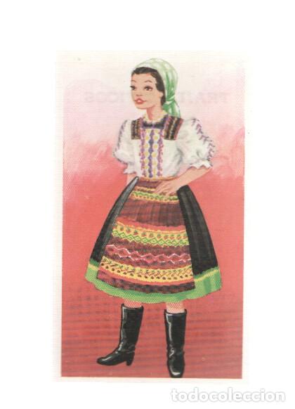 Colecionismo desportivo: Cromos: Trajes tipicos de todo el mundo numero 206: U.R.S.S - Varios