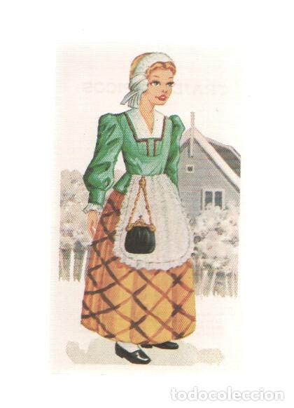 Collectionnisme sportif: Cromos: Trajes tipicos de todo el mundo numero 168: Holanda - Varios