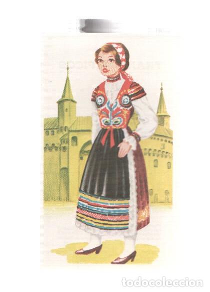 Collectionnisme sportif: Cromos: Trajes tipicos de todo el mundo numero 190: Polonia - Varios