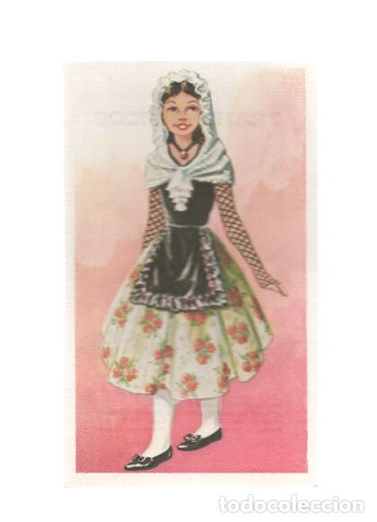 Collectionnisme sportif: Cromos: Trajes tipicos de todo el mundo numero 088: Gerona - Varios