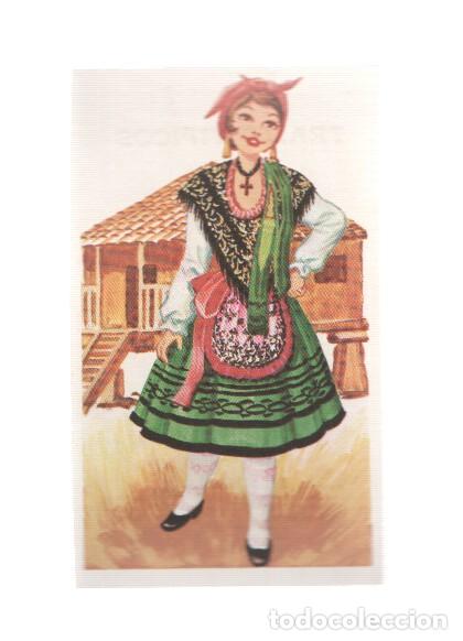 Collectionnisme sportif: Cromos: Trajes tipicos de todo el mundo numero 104: Oviedo - Varios