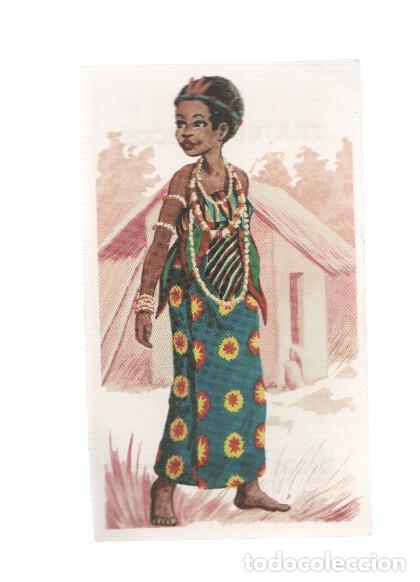 Collezionismo sportivo: Cromos: Trajes tipicos de todo el mundo numero 008: Togo - Varios