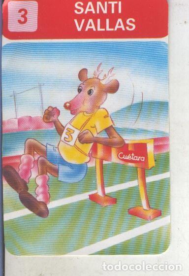 Sammelleidenschaft Sport: Cromos Los Zoolimpicos de Tostarica de Cuetara numero 03: Santi vallas - Varios