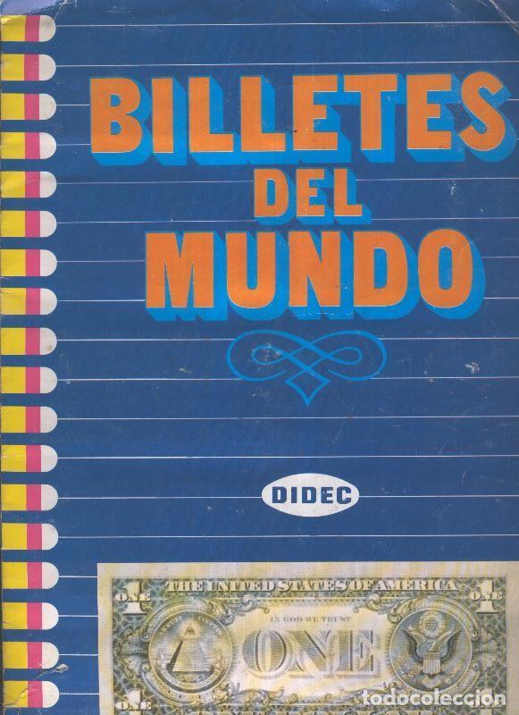 Sports collectibles: Album de Cromos: Billetes del mundo - Varios