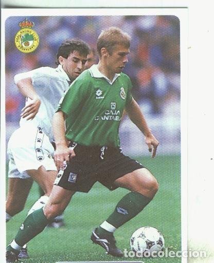 Sports collectibles: Cromos: Las fichas de la liga 95/96-Racing Santander: Popov - Varios