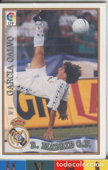 Sammelleidenschaft Sport: Cromos: Las Fichas de la liga 97-98: Real Madrid numero 09: Garcia Calvo - Varios
