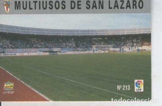 Sammelleidenschaft Sport: Cromo Liga 97/98: S.D.Compostela numero 213: Multiusos de San Lazaro - Varios