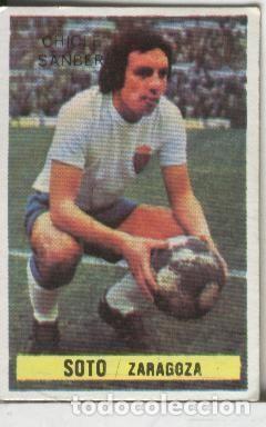 Sammelleidenschaft Sport: Cromos: Chicle Sanber: liga 74-75: Soto del Real Zaragoza - Varios