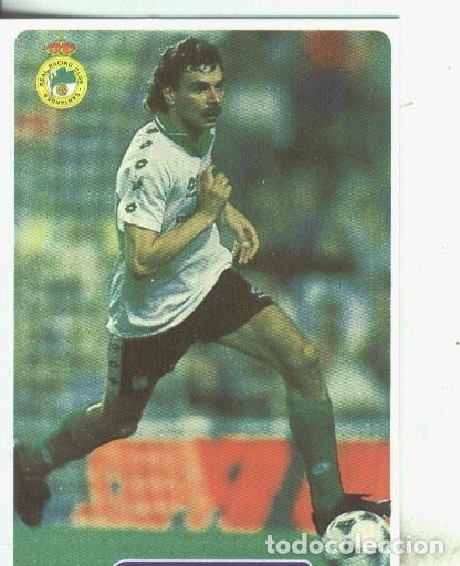 Colecionismo desportivo: Cromos: Las fichas de la liga 95/96-Racing Santander: Zygmantovich - Varios