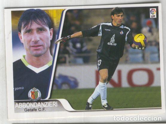 Colecionismo desportivo: Cromo Liga 2007-2008: Getafe C.F. numero 147: Abbondanzieri - Varios