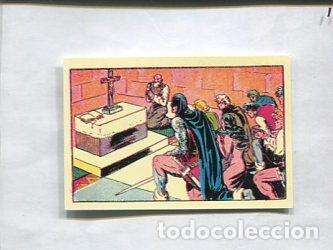 Colecionismo desportivo: Facsimil: Cromo El Guerrero del Antifaz serie 3: La Marquesita de Pe&ntilde;arrosa numero 59 - Manuel Gago