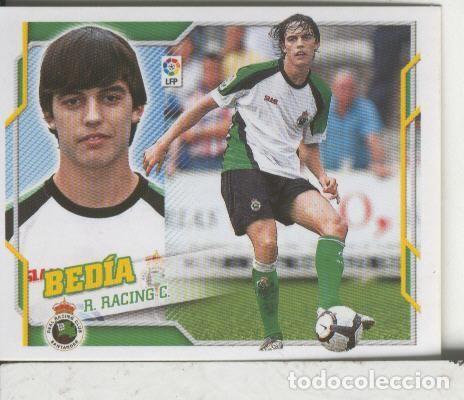 Colecionismo desportivo: Cromos: Liga 2010-2011: Racing Santander: Bedia - Varios