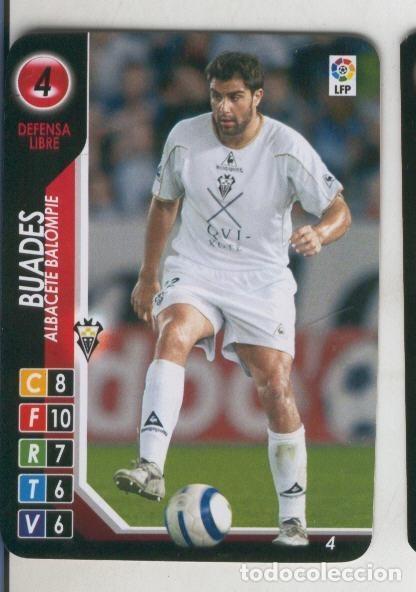 Collezionismo sportivo: Derby Total 2004-2005: Albacete balompie numero 04: Buades - Varios