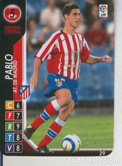 Colecionismo desportivo: Derby Total 2004-2005: At.de Madrid numero 05: Pablo - Varios