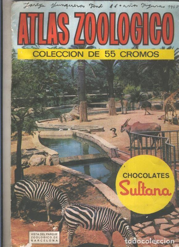 Sports collectibles: Album de Cromos: Atlas Zoologico - Varios