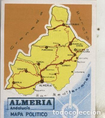 Collectionnisme sportif: Cromos: Las provincias de Espa&ntilde;a numero 016: Almeria - Varios
