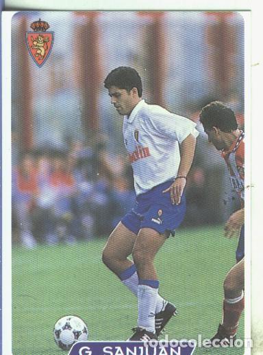 Sports collectibles: Cromos: Super Futbol liga 96: R.Zaragoza C.D: G.Sanjuan - Varios