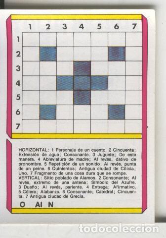 Sports collectibles: Cromo: Quien dijo, coleccion recreativa de chocolates Torras numero 03 - Varios