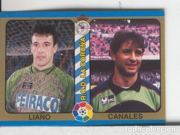 Sports collectibles: Cromos: Futbol Total Liga 95: Deportivo Coru&ntilde;a: Lia&ntilde;o y Canales - Varios
