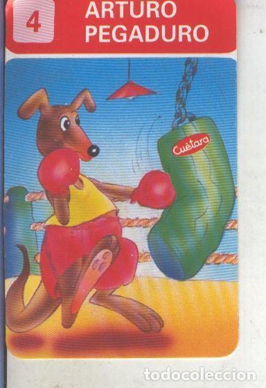 Sports collectibles: Cromos Los Zoolimpicos de Tostarica de Cuetara numero 04: Arturo pegaduro - Varios