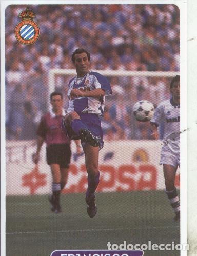 Coleccionismo deportivo: Cromos: Super Futbol liga 96: R.C.D.Espanyol: Francisco - Varios