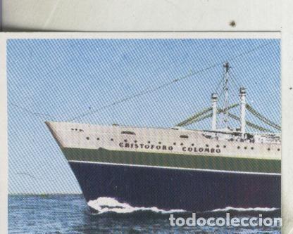 Coleccionismo deportivo: Cromos: La aventura de la velocidad numero 191: Trasatlantico Cristobal Colon - Varios