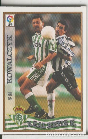 Colecionismo desportivo: Cromos: Las Fichas de la liga 97-98: Real Betis numero 084: Kowalczyk - Varios