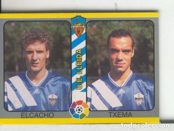 Sammelleidenschaft Sport: Cromos: Futbol Total Liga 95: Lleida: Elcacho y Txema - Varios
