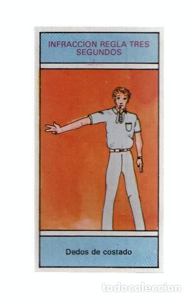 Collectionnisme sportif: Cromo: Baloncesto 1986-1987: numero 186: Reglas del juego