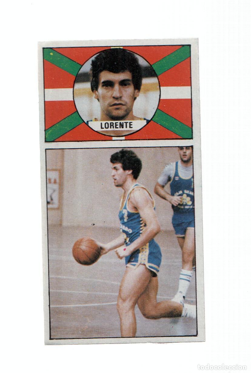 Collezionismo sportivo: Cromo: Baloncesto 1986-1987: numero 10: To&ntilde;o Lorente del Caja Bilbao