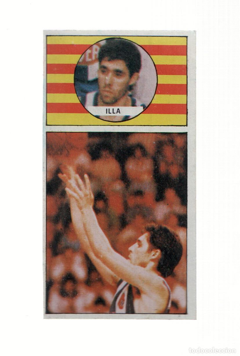 Collezionismo sportivo: Cromo: Baloncesto 1986-1987: numero 064: Alberto Illa del Espa&ntilde;ol