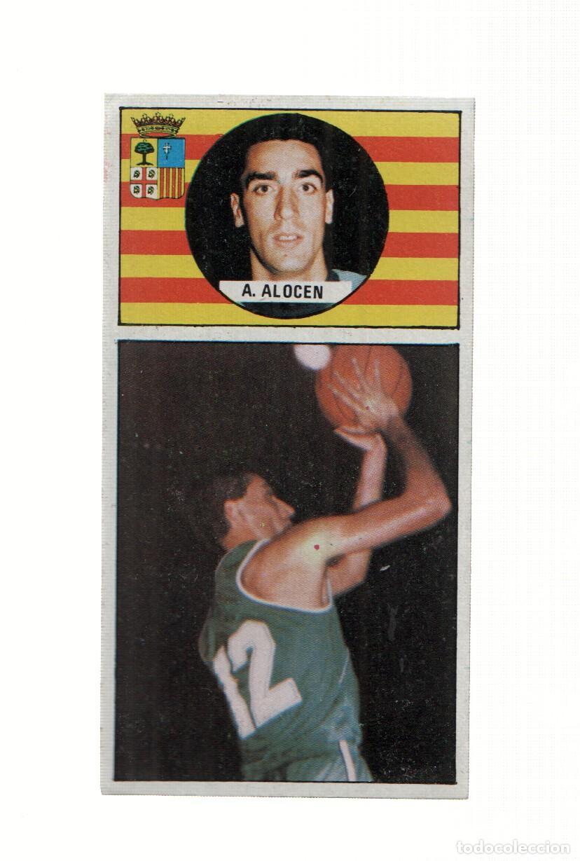 Collezionismo sportivo: Cromo: Baloncesto 1986-1987: numero 116: A.Alocen del Cai Zaragoza