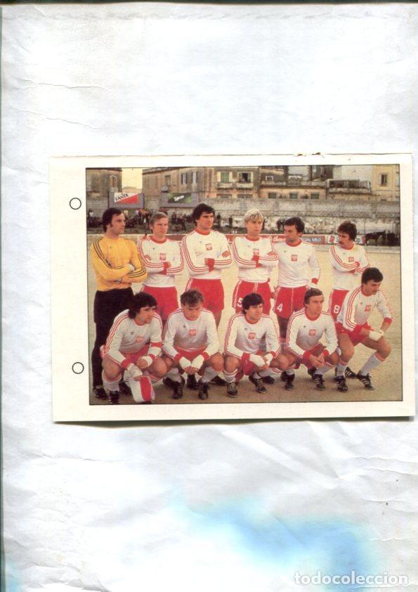 Collezionismo sportivo: Estrellas del Mundial 82 numero 108: Seleccion de Polonia - Varios