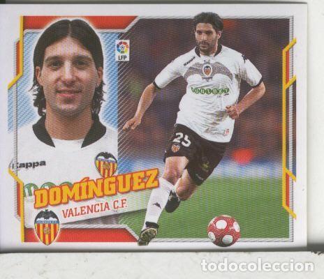Collezionismo sportivo: Cromos: Liga 2010-2011: Valencia: Dominguez - Varios