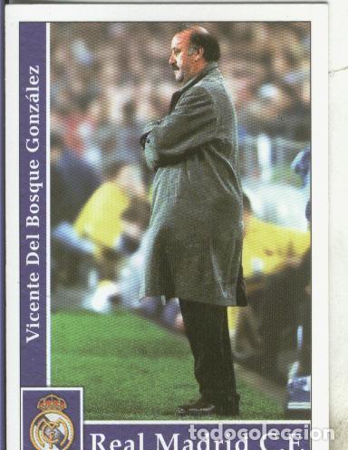 Coleccionismo deportivo: Cromos: Liga 2002: Real Madrid: Del Bosque - Varios