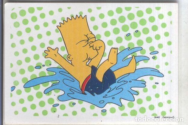 Coleccionismo deportivo: Cromo numero 132 de The Simpsons la coleccion de cromos de Springfield - Varios