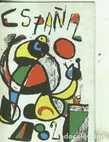 Collezionismo sportivo: Cromos: Catalunya porta del mundial 82 numero 108: Cartel oficial de Joan Miro del mundial - Varios