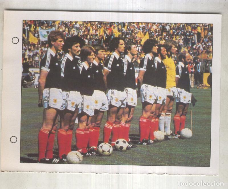 Colecionismo desportivo: Estrellas del Mundial 82 numero 052: Seleccion de Escocia - Varios
