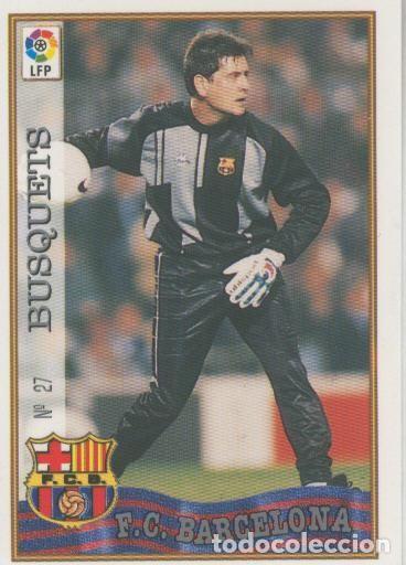 Collectionnisme sportif: Cromo Liga 97/98: F.C.Barcelona numero 027: Busquets - Varios