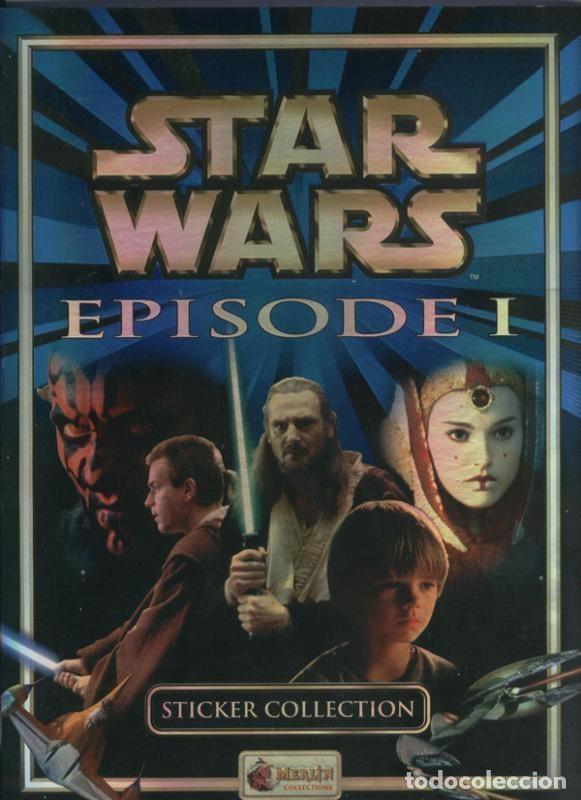 Coleccionismo deportivo: Album de Cromos: Star Wars Episode I, faltan 56 cromos - Varios