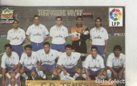 Collezionismo sportivo: Cromos: Liga 1996/1997: Tenerife: Alineacion - Varios