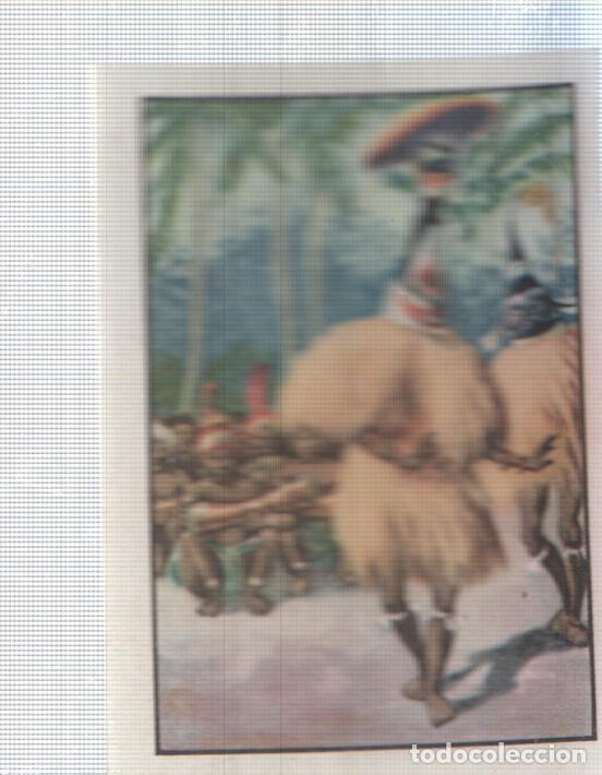 Colecionismo desportivo: Cromo Nestle numerado 016: Indigena