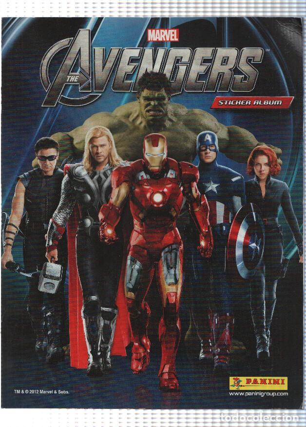 Coleccionismo deportivo: Album de Cromos vacio de The Avengers (sticher album) - varios